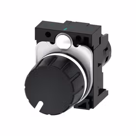西门子 电位计,22mm,塑料,黑色,10kOhm,带支架,螺栓型端子连接；3SU12002PS101AA0