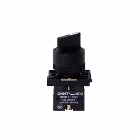 正泰 不带灯按钮 塑料头；NP2-ED25(替代LA18-11X/2 黑)