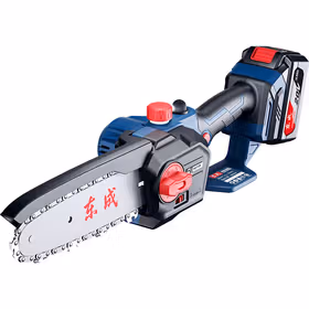 东成 20V8寸单手链锯/4.0Ah双包/彩盒；DCML20081B