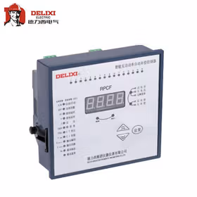 德力西电气 无功率自动补偿控制器；RPCF 共补型 380V 直流16回路