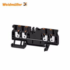 魏德米勒 直通型接线端子；A4C 2.5 BK