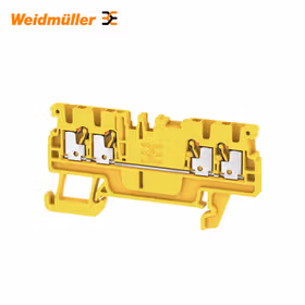 魏德米勒 直通型接线端子；A4C 1.5 YL