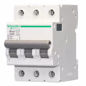 施耐德电气 小型断路器；Osmart K MCB 4.5kA 230V 3P C 63A