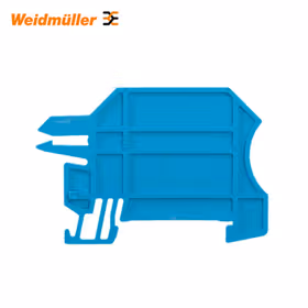 魏德米勒 接线端子附件,W系列,固定压板；WHP 2.5-35N/10x3 BL
