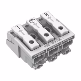 万可(WAGO) 供电连接器,不带固定销钉；294-4013