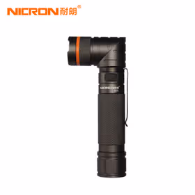 耐朗(NICRON) USB直充磁吸可转角手电筒 带专业紫光；B75