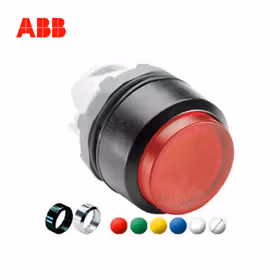 ABB 平头按钮操作头部,红色；MP1-31R