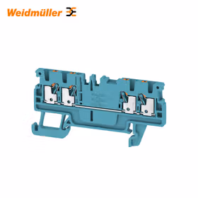魏德米勒 直通型接线端子；A4C 1.5 BL