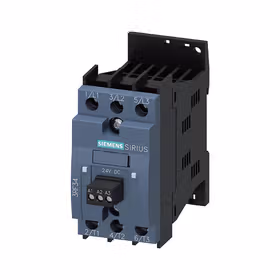 西门子 3相半导体接触器AC53/3.8A/48-480V/24VDC换向电路瞬时切换螺栓型端子连接；3RF34031BD04