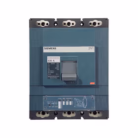 西门子 塑壳断路器 极数4P 额定电流400A 额定极限分断能力50kA 脱扣器类型TMF；3VT630 H400 TMF F/4P
