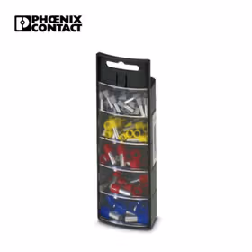 菲尼克斯 分类箱,内装有冷压头50个,型号为AI4-10GY20个,型号为AI6-12YE、AI10-12RD,10个,型号为AI16-12BU；AI SORTI BOX ANT