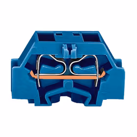 万可(WAGO) 4线接线端子,带有固定耳,适用于螺丝或相似安装类型,孔直径3.2mm,有209-123安装适配器,还适用于DIN 35轨道；261-334