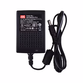 明纬 电源适配器带插头,60台/箱；GST36U24-P1J