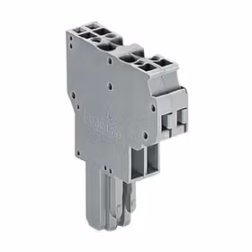 万可(WAGO) 2线孔型连接器,4mm,4极,灰色；769-124