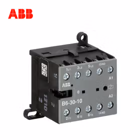 ABB 小容量交流接触器；B6-30-10*24V 40-450Hz