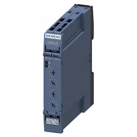 西门子 时间继电器,电子非对称闪光继电器1个转换触点15个时间范围,0.05s-100h12-240VAC/DCAC50/60Hz时带有LED,笼卡式连接（直插式）；3RP25552AW30