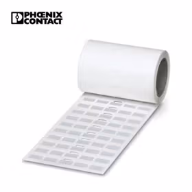 菲尼克斯 适用于粗糙表面的标签,盘卷,银色,未标记,背胶固定,标识区域大小:15x9mm；EML-HA (15X9)R SR