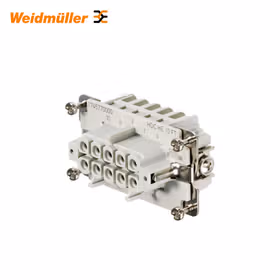 魏德米勒 HDC-插芯,插座,500V,16A,回路数:10,弹片联接,产品外形尺寸:4；HDC HE 10 FT