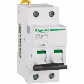施耐德电气 小型断路器，Acti9 iC65L MA 2P 16A MCB