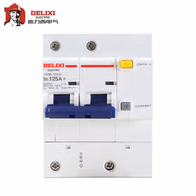 德力西电气 HDBE-125LE大电流漏电断路器；HDBE-125LE 2P D型 125A