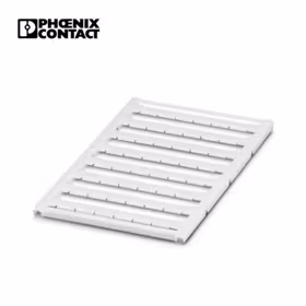 菲尼克斯 用于端子的标记条,可订购:标签纸,白色,适用的模块宽度:10.2mm,标识区域大小:9.6x5.1mm；UC-TMF 10 CUS