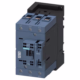 西门子 功率接触器,80A,37kW,1NO+1NC,AC/DC84-155V,3极,尺寸S3弹簧型端子连接集成的可变电阻；3RT20453NF30