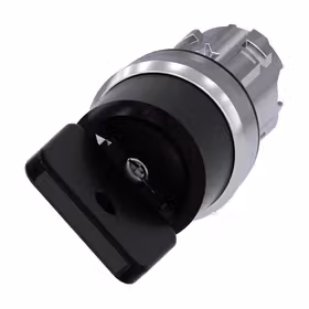 西门子 钥匙开关O.M.R,22mm,金属,高光,锁芯型号73034,黑色,附带2把钥匙,2个开关位置,键控式,拔出钥匙O；3SU10504HC010AA0