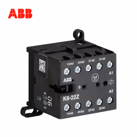ABB 交流中间继电器-K型；K6-22Z*24V 40-450Hz