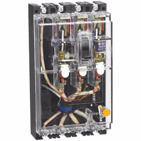 正泰 漏电塑壳断路器；DZ15LE-100/4901 100A 50MA透明