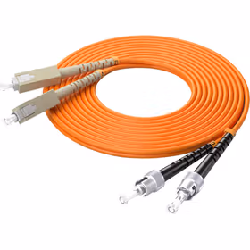 山泽(SAMZHE) 光纤跳线 SC-ST OM3多模双芯；G3-SCST10 10米