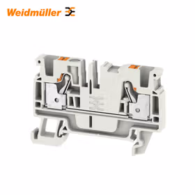 魏德米勒 直通型接线端子；A2C 4 LTGY