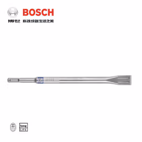 博世 四坑扁凿20X250mm新款SDS PLUS四坑凿子；2609390394