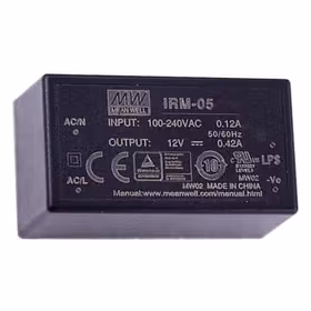 明纬 5W单组输出密封型电源,270台/箱；IRM-05-24