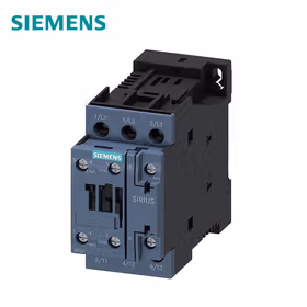 西门子 功率接触器,12A,5.5kW,1NO+1NC,DC220V,3极,尺寸S0螺栓型端子连接；3RT20241BM40