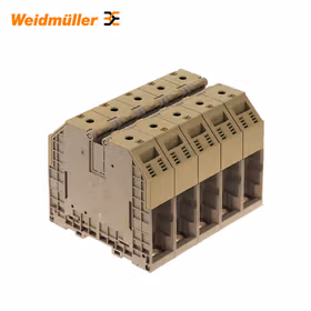 魏德米勒 直通型接线端子,螺钉联接,120mm,1000V,269A,深褐；WDU 120/150/5