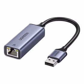 绿联UGREEN USB2.0 铝壳款百兆网卡 50921