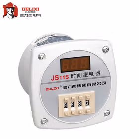 德力西电气 数显式时间继电器；JS11S 0.01秒-9999小时 AC36V