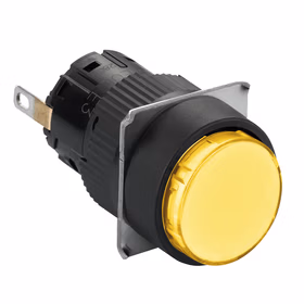 施耐德电气 指示灯,圆形,黄色,带24V LED；XB6EAV5BF
