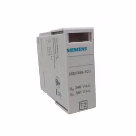 西门子 ET-5SY国产 电涌保护器,6kA,2极,D,32A；5SD74 T2 40kA 350V PMD