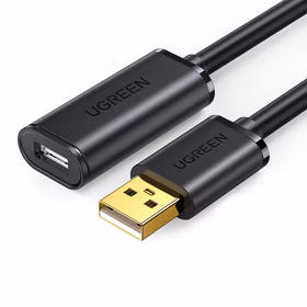 绿联 USB2.0延长线 15米；10323