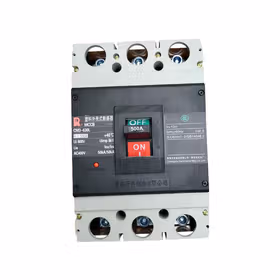 常熟开关 塑壳断路器 分断能力50kA 3P 500A；CM3-630L/3300 500A 板前接线