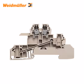 魏德米勒 W系列,N导轨分线端子,额定横截面:2.5mm,螺钉联接；WDL 2.5/S/L