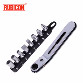 罗宾汉(RUBICON) 9件棘轮套装批咀(直咀)；RGH-9A