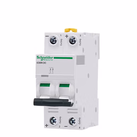 施耐德电气 小型直流断路器；Acti9 iC65N DC 2P C 63A MCB