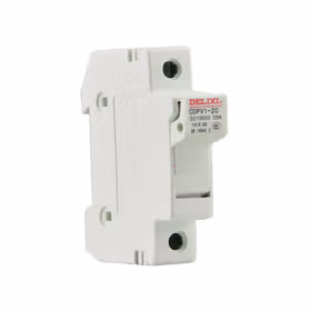 德力西电气 熔断器底座；CDPV1-20 熔断器式隔离器