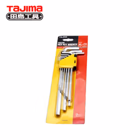 田岛 平头特长9件套装内六角扳手1.5-10mm；NL-C9