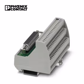 菲尼克斯 VARIOFACE模块,螺钉连接,带D-SUB50孔式连接器,用于安装在NS35导轨上；VIP-3/SC/D50SUB/F