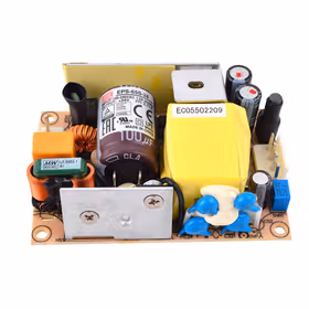 明纬 65W单组输出开关电源,120台/箱；EPS-65S-24