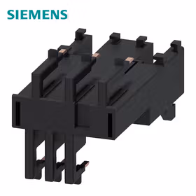 西门子 连接模块电气和机械用于3RV2011和3RT201。笼卡式连接（多件包装）；3RA29112A