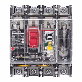 德力西电气 剩余电流动作断路器(透明壳)；CDM3LT-250S/4300A 160A 1/3/5延1
